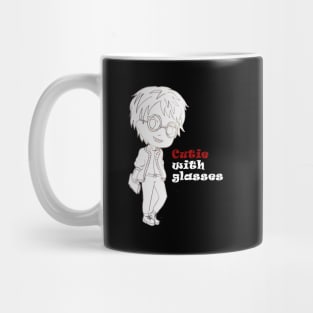 cute with glasses Mug